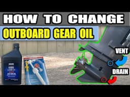 Lower Unit Oil Change