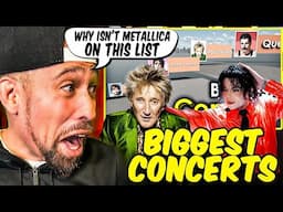 30 Biggest Concerts of All Time!! Where is METALLICA on this LIST...