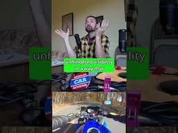 Everything that happens to you on a motorcycle is your fault.