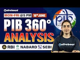 Daily PIB News Analysis | PIB Current Affairs | RBI Grade B 2025 | NABARD Grade A | SEBI Grade A