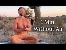 1-Min No-Air Routine | Michael’s 3-Round Breathwork Ritual in Desert Vista (+Tao Verse)