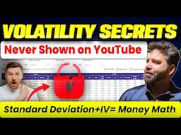 💎 Option Volatility Secrets, Never Shown On YouTube