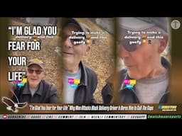 “I’m Glad You Fear For Your Life” WHITE Man AttacksS Black Delivery Driver Dares Him to Call C0PS