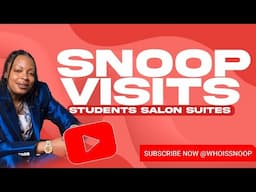 SNOOP VISITS STUDENTS SALON SUITES