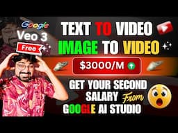 Get Your second salary From Google |veo 3|Text to video|