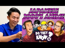 【PART2】Japanese Reacts to "DO TEENS KNOW 2000s ANIME? (REACT: Do They Know It?)"