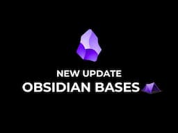 Obsidian Bases Just Changed Everything