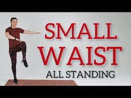 FLAT STOMACH FAST /Belly Fat Burn/ 40 min Standing Workout /No Jumping /Home workout