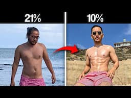 If you can spare me 10 minutes, you’ll get to 10% body fat