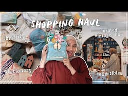 shopping at curated vintage store? a haul - thrifting and collectibles shopping - Perth, Australia