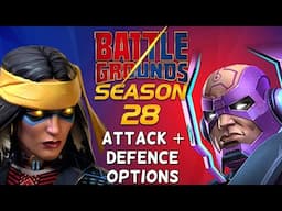Attack and Defence Options For BG Season 28 | VT and GC Metas | Marvel Contest of Champions