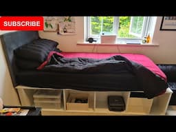 IKEA BED HACK USING BILLY BOOKCASES! #hiddenstorage #DIY #ikeahack Ikeahack