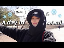 a healing day in my life in SEOUL: serviced apartment tour, han river, winter vibes | KOREA VLOG
