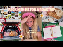 PACK WITH ME FOR A 4 DAY ROADTRIP (packing stresses me out lol)