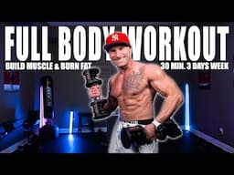The Ultimate At-Home Dumbbell Only Workout! (Fat Loss & Lean Muscle!)