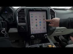 LinksWell Gen 6 T-Style Radio Ford F-150/SuperDuty Android HeadUnit Wireless Carplay/Android Auto
