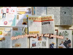 Flipping Through My Old Journals: Moments and Memories 📔 | Abbey Sy