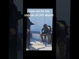 Look out for this conman at LAX airport his not a US marine