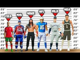 Scoring With The TALLEST Player In EVERY Sport!