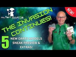 Alien Darts Invasion Continues A preview of 5 New Darts Sets And Extras