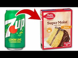 Easy 2 Ingredient Cake Anyone Can Make! Boxed Cake Mix Recipes