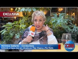 🔥 Verónica Gallardo arremete: “¡Paty Chapoy y Flor Rubio son unas BRUT4S por hablar mal de Cazzu!”😡