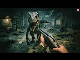 UM DINOSSAURO INVADIU UM SHOPPING LOTADO e TEMOS QUE CAÇÁ-LO | Blood Mall