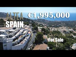 Ocean Suites 🔥 Apartment in a gorgeous gated complex with panoramic sea and valley views in Altea 🇪🇸