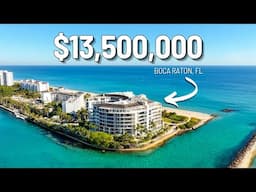 $13.5M Coastal Elegance – Sky Penthouse at One Thousand Ocean, Boca Raton!