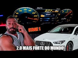 MEDIDOS OS TEMPOS DA MINHA MERCEDES CLA 45 S  Stage 1 ( 500 HP) / CARRO ESTA MUITO FORTE!