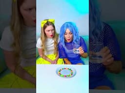 Watch This Rainbow Candy Melt Your Stress Away! 🌈✨ #hack #food