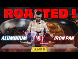 The best pan to cook! Aluminium vs iron vs stainless steel | Tamil | LMES