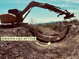 My DIY I-beam attachment is handy for miles AND MILES of canal GRUBBING\\ MOUNTAIN MAPLE RANCH