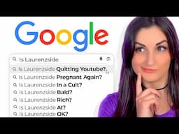I Tried Answering YOUR Most Searched Google Questions About Me …but Instantly Regret It