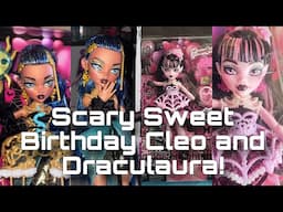 MONSTER HIGH NEWS! More Scary Sweet Birthday dolls found! Draculaura and Cleo irl photos!