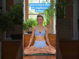 I love my neighbours #peaceandlove #drillon #yoga