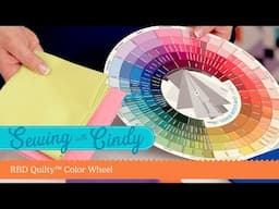 Color Theory -- New Quilty™ Color Wheel using our Confetti Cotton solid fabrics!