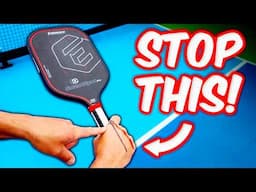 90% of Players Do These 3 Things Wrong When Gripping the Paddle