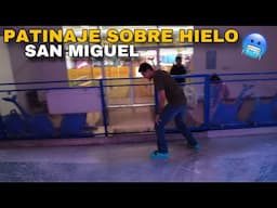 LO NUEVO EN SAN MIGUEL UNA PISTA DE PATINAJE SOBRE HIELO 🥶