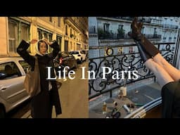 life in Paris as a german girl| café hopping, grocery shopping, unboxing haul