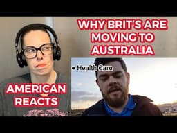 8 REASONS BRITS ARE FLEEING THE UK FOR AUSTRALIA | AMERICAN REACTS