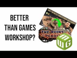 The BEST Terrain for Warhammer 40,000? (Miniwargaming Ruins of Perdition KICKSTARTER!)