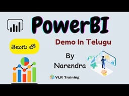 PowerBi Demo in Telugu By Narendra 50th Batch 8PM Ist 30th April 2025 Power BI డెమో