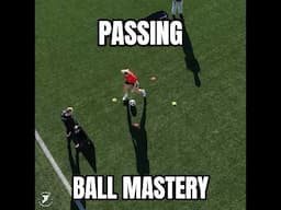 Passing with BALL MASTERY ⚽️ Soccer Training in Sydney #passingdrills #footballcoaching #soccerdrill