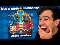 SUBI +1000 TROFÉUS EM 1 SEMANA E CHEGUEI NA NOVA LENDÁRIA (9.000 trofeús)!! CLASH ROYALE