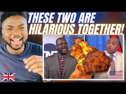 Brit Reacts To HILARIOUS CHARLES BARKLEY AND SHAQ ROASTING EACHOTHER!