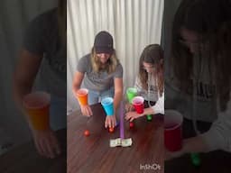 Watch her reaction at the end! #shorts