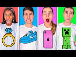 TI COMPRO TUTTO QUELLO CHE RIESCI A DISEGNARE SULLA MAGLIETTA PER 24 ORE!👕 *CHALLENGE*