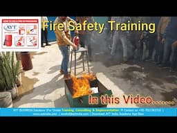 Fire Training | Fire Fighting Live Training | How to use Fire cylinder| Fire Cylinder Training Hindi