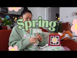 SPRING VLOGS: GALERE ET CROCHET DE PRINTEMPS 🌸